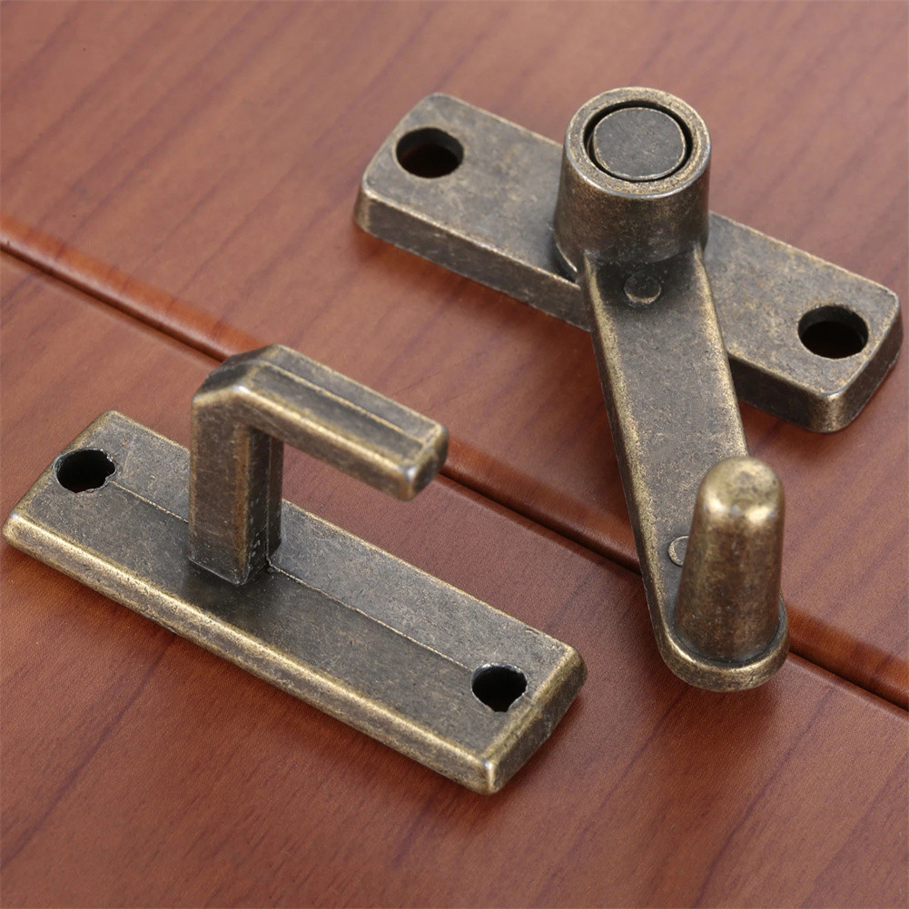 Furniture Hardware Supply - 1set Bronze Schiebefenster Türschlösser Griff Metall
