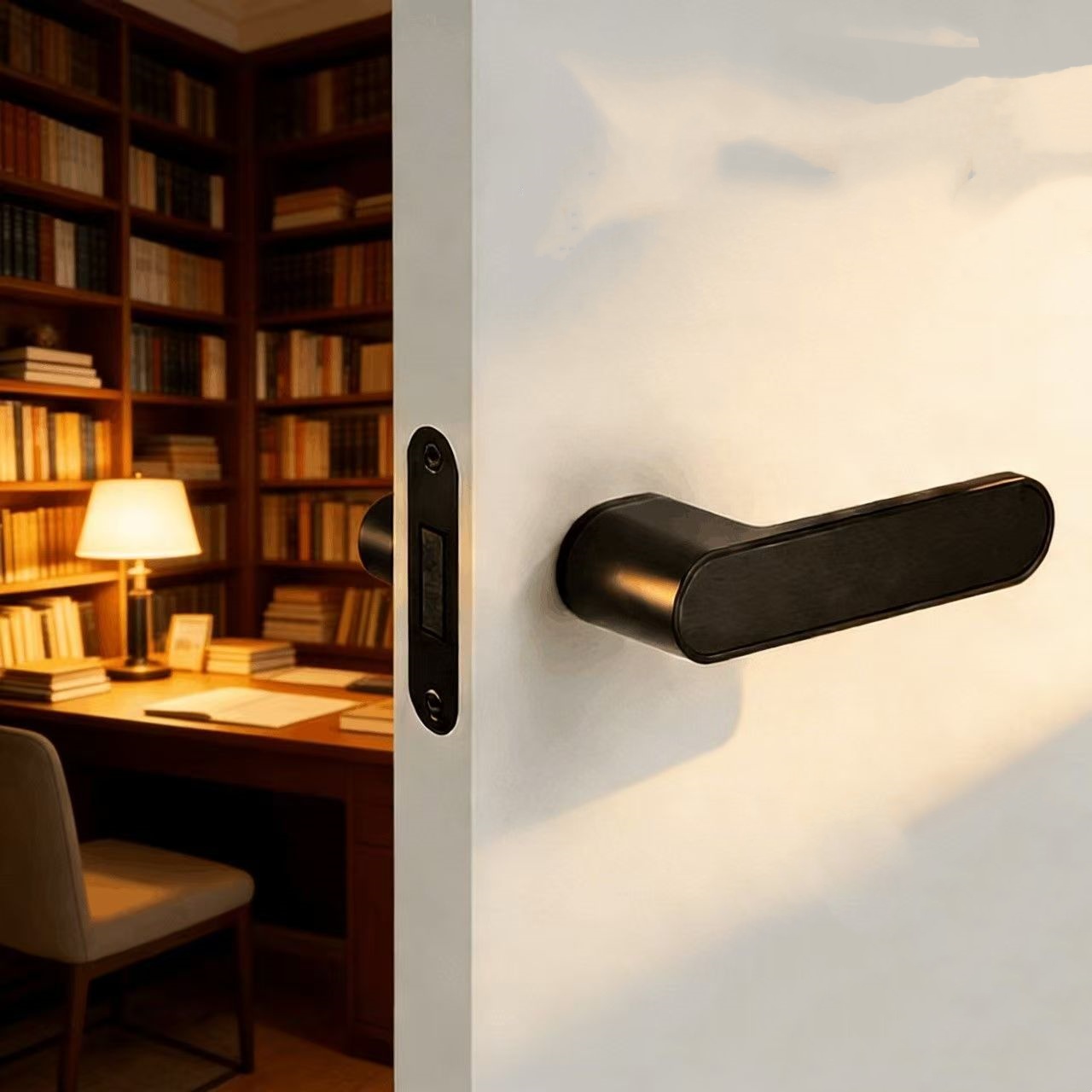 Furniture Hardware Supply - Türgriff-Schloss aus Zinklegierung, Exquisiter Eleganter Schlafzimmer-Türknauf,