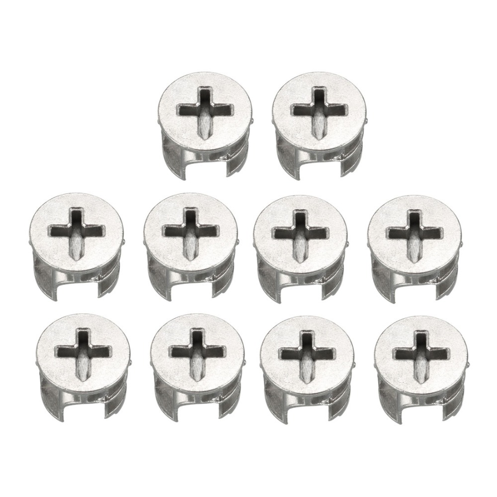 Cam Lock Nut - Uxcell Neu im Angebot: 10 Stück