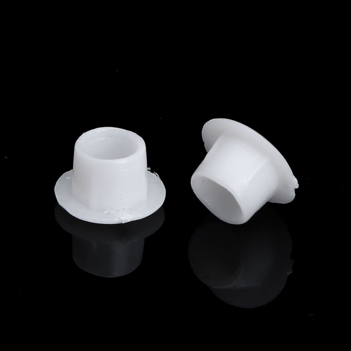 Furniture Hardware Covers - 50 Stück Möbel-Lochabdeckungen, Schutzkappen für Schrauben,