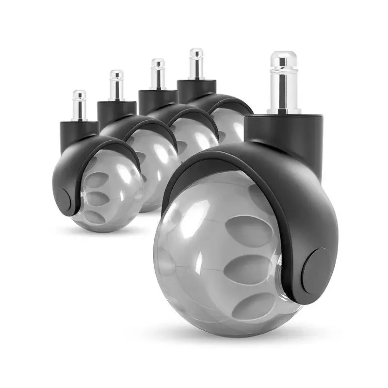 Furniture Screw Type - (5er-Pack) 2 Zoll Kugelrollen für Bürostühle,