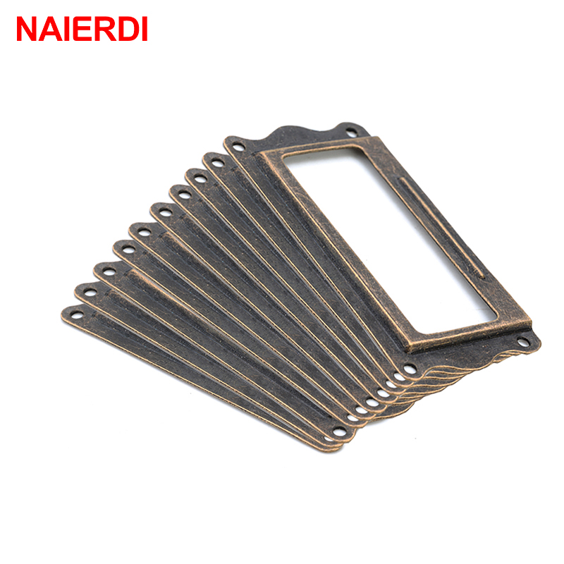 Furniture Hardware Names - 10 stücke NAIERDI Antike Messing Griff