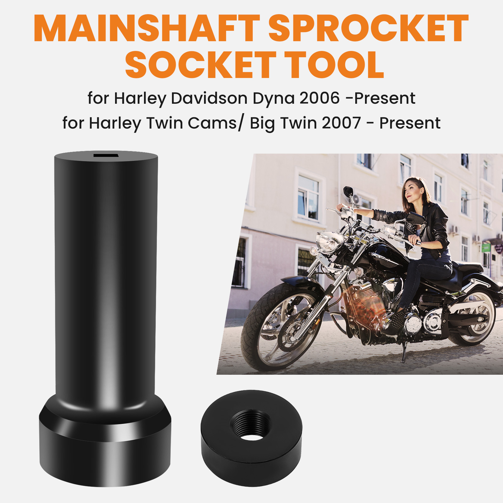 Cam Lock Nut - Hauptwellen-Sicherungsmutter 2 1/4 Zoll Kettenradbuchse für