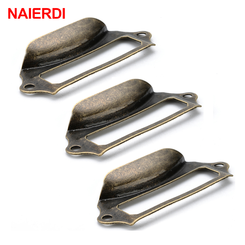 Furniture Hardware Names - 10 Stück NAIERDI antike Griffe Box