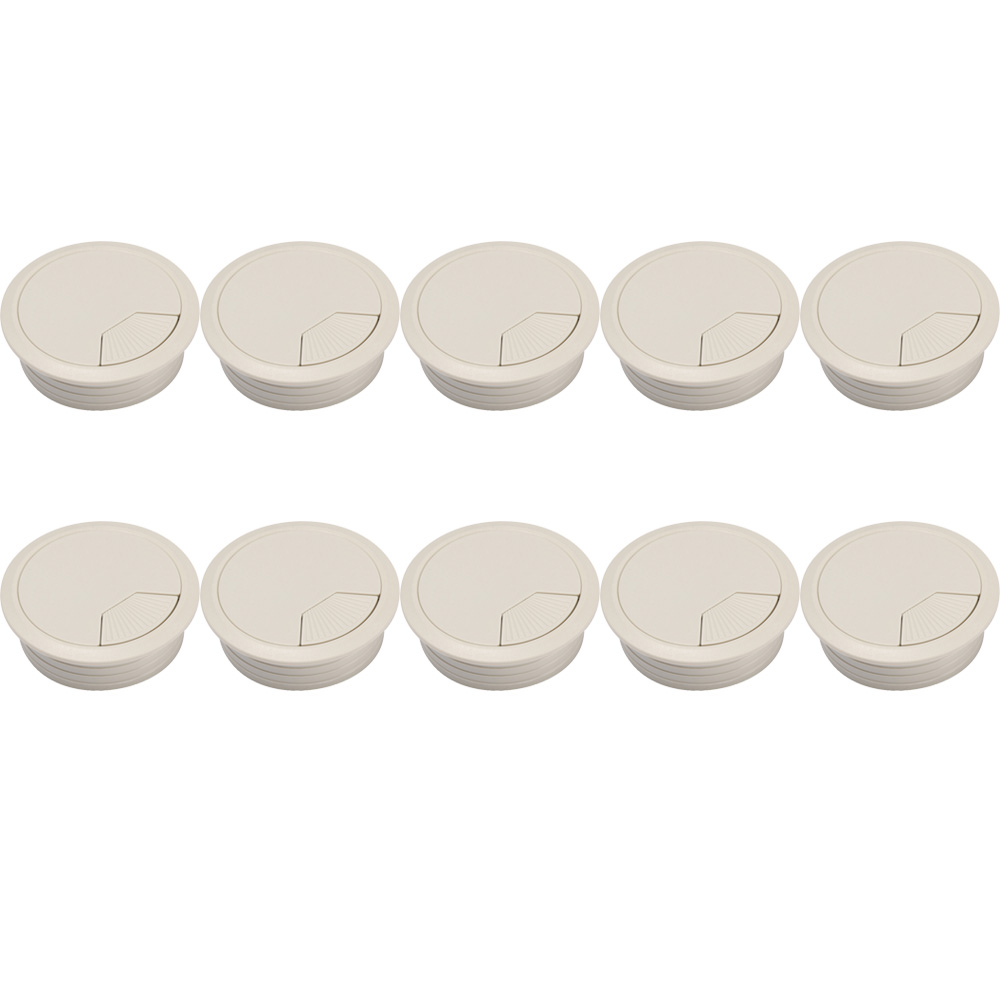 Furniture Hardware Covers - Hochwertiger Schreibtisch-Computer-Kabeldurchführungsdeckel für Home-Office-Möbel, Kabelabdeckung, Kabelaufbewahrungsregal,