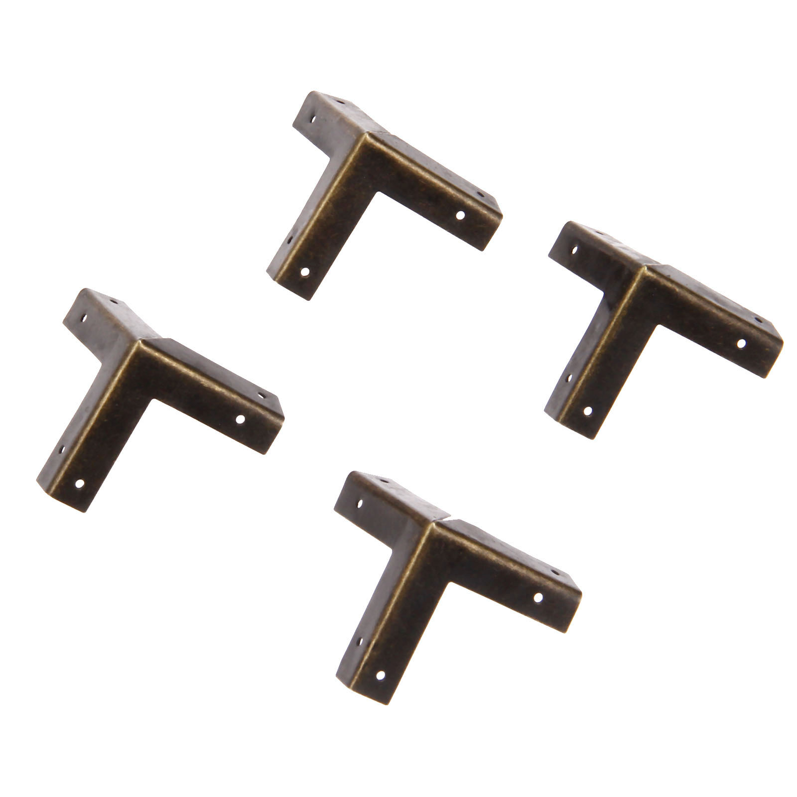 DRELD 4 Stück Antik-Bronze-Eck – Furniture Hardware Covers Bewertung und Preis