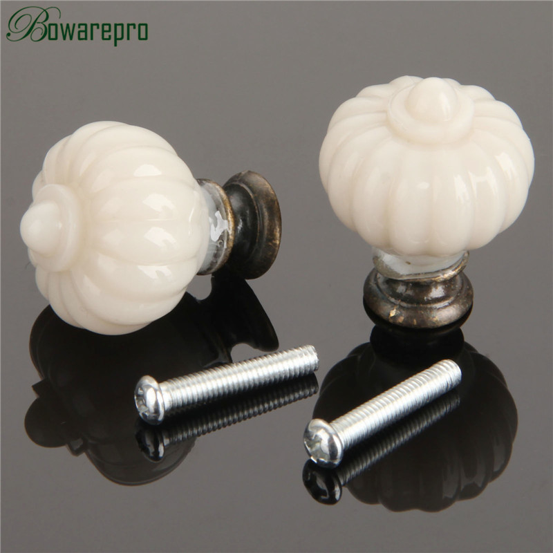 1Pc Acryl Elfenbein Weiß Kürbi – Furniture Hardware Supply Bewertung und Preis
