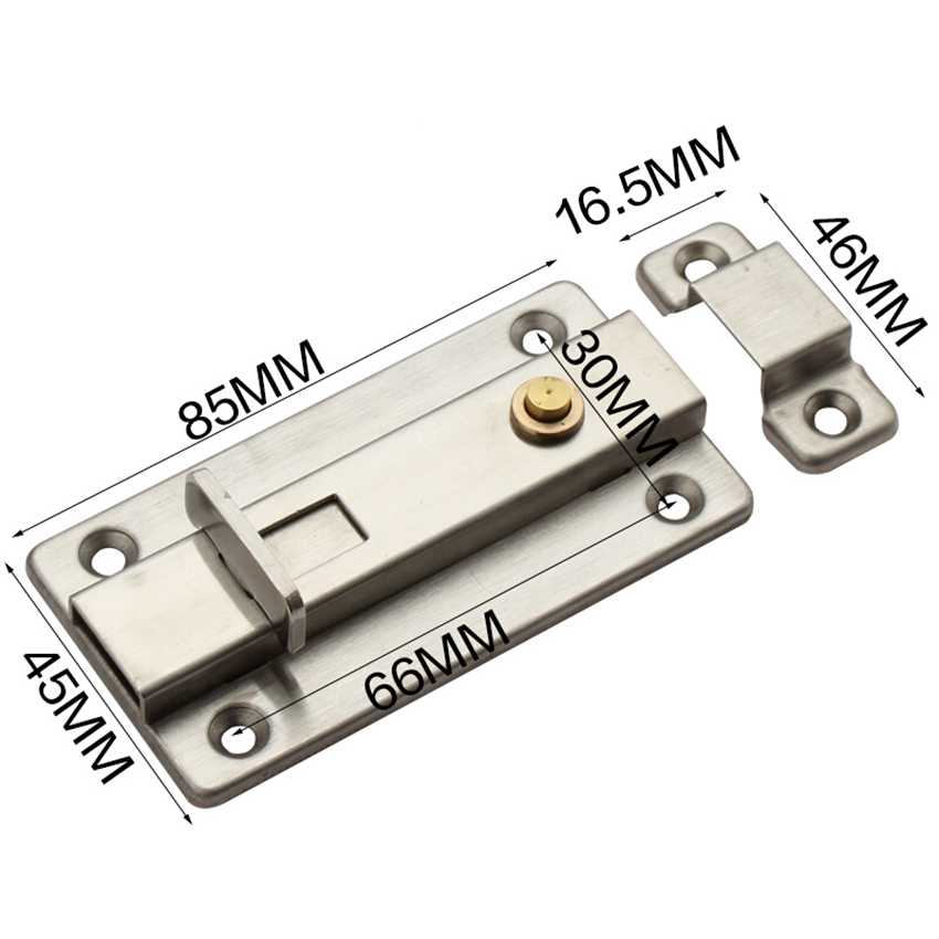 4-Zoll-Türriegel aus Edelstahl – Barrel Bolt Slide Bewertung und Preis