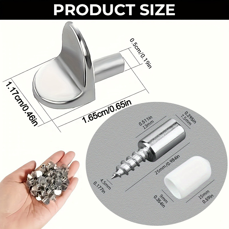 Metallregalträger, 2 Ausführun – Furniture Screw Type Bewertung und Preis