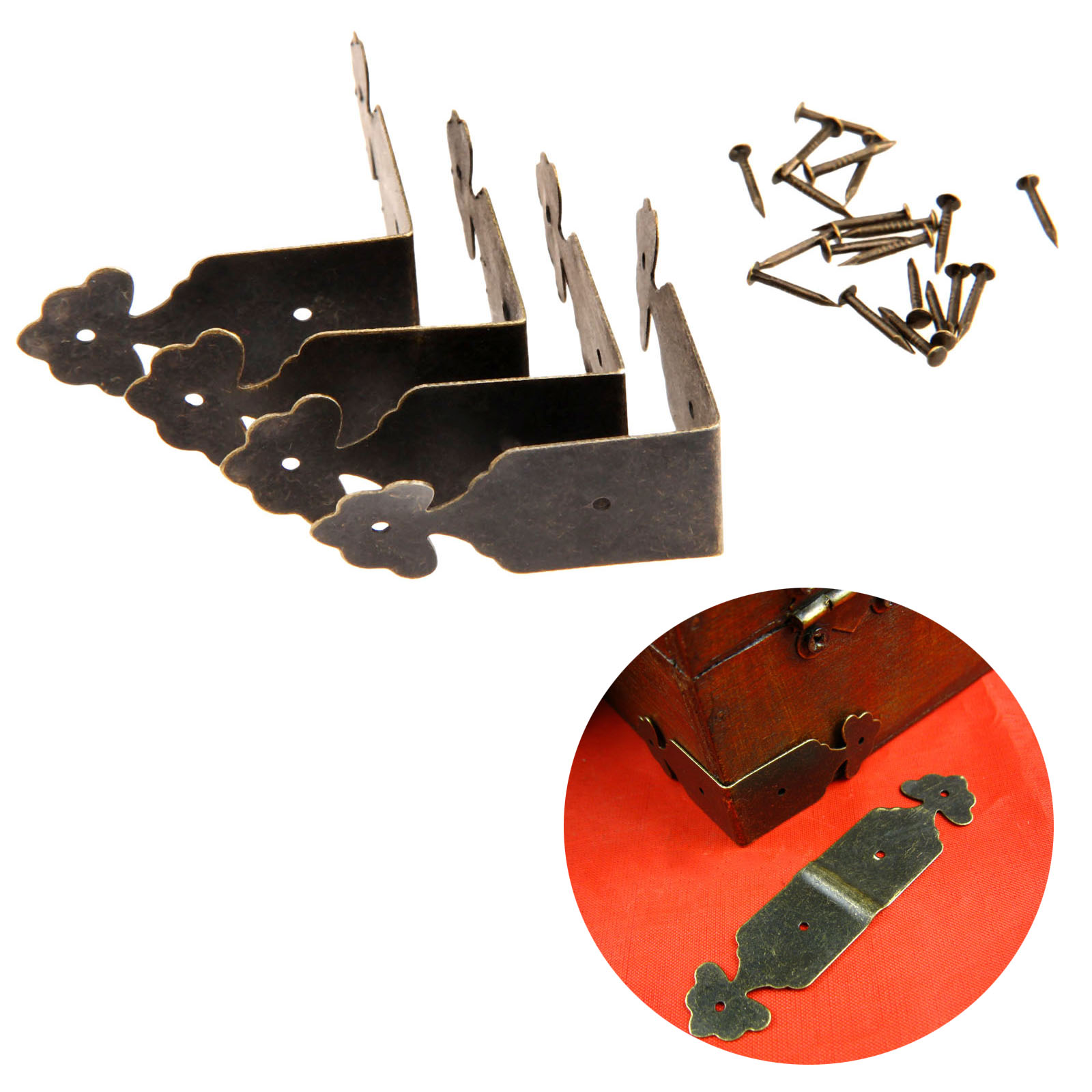 4 stücke Dekorative Ecke Prote – Furniture Hardware Covers Bewertung und Preis