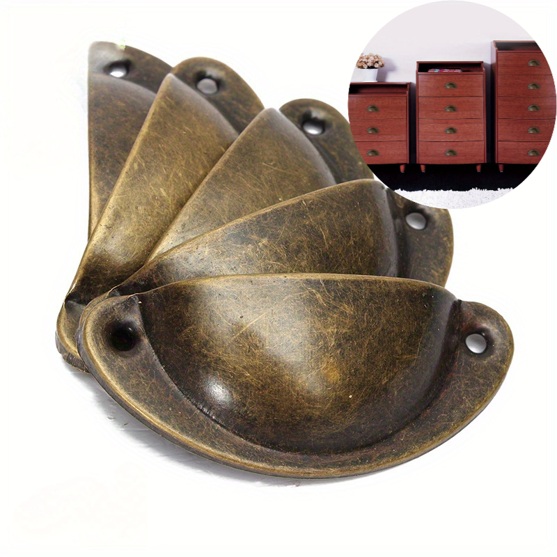 4 Stück antike Griffe Vintage  – Vintage Furniture Hardware Pulls Bewertung und Preis