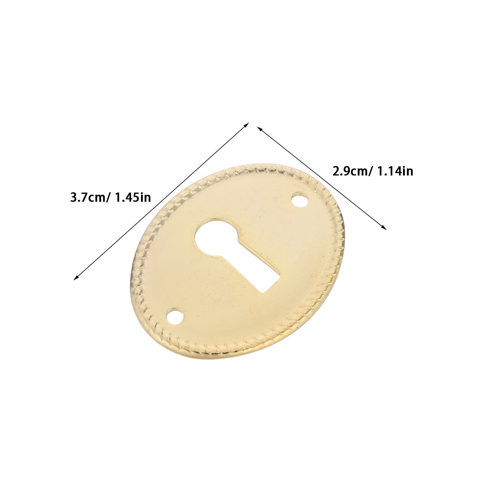 20 Stück Vintage ovale Schlüss – Furniture Hardware Covers Bewertung und Preis