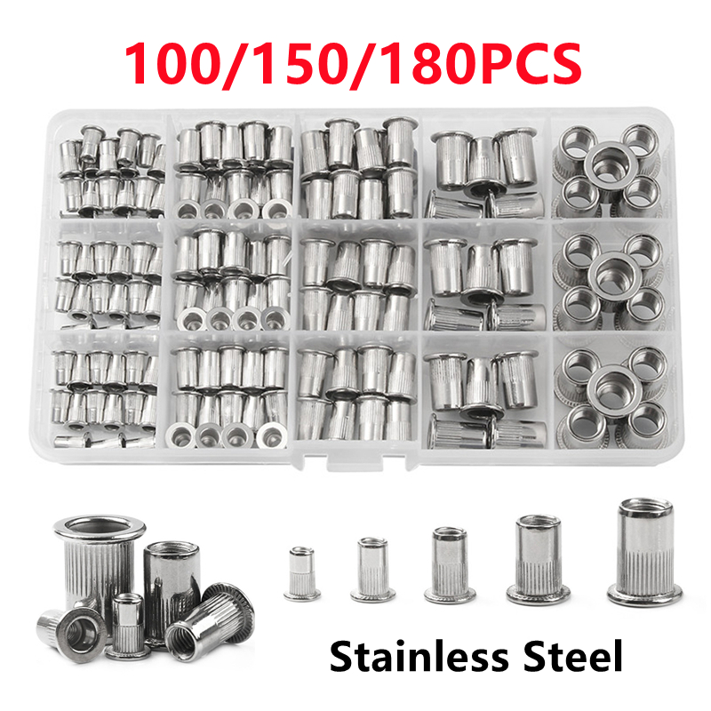 100/150/180 Stück Edelstahl-Ni – Cam Lock Nut Bewertung und Preis