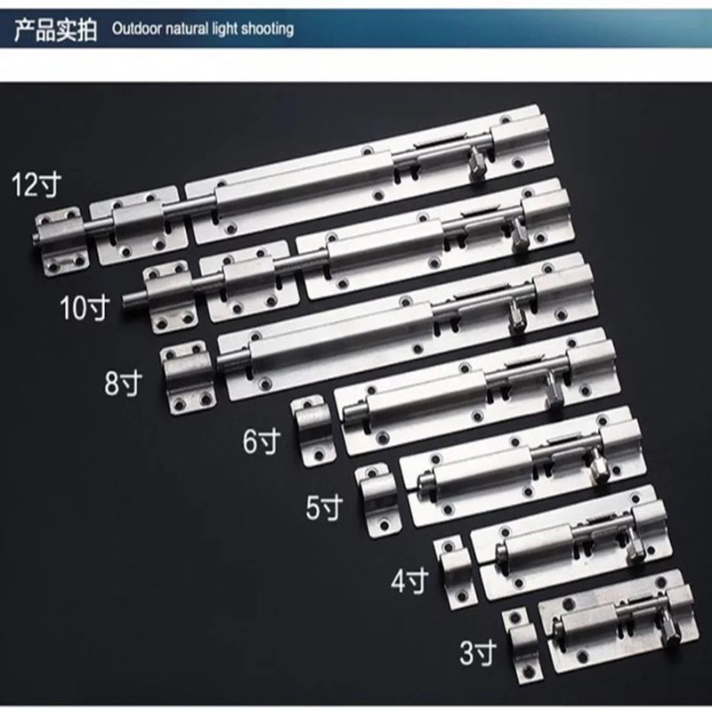 1 Stück 3/4/5 Zoll lang Silber – Barrel Bolt Slide Bewertung und Preis