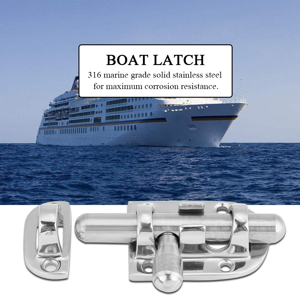 Marine-Qualität 316 Edelstahl  – Barrel Bolt Slide Bewertung und Preis