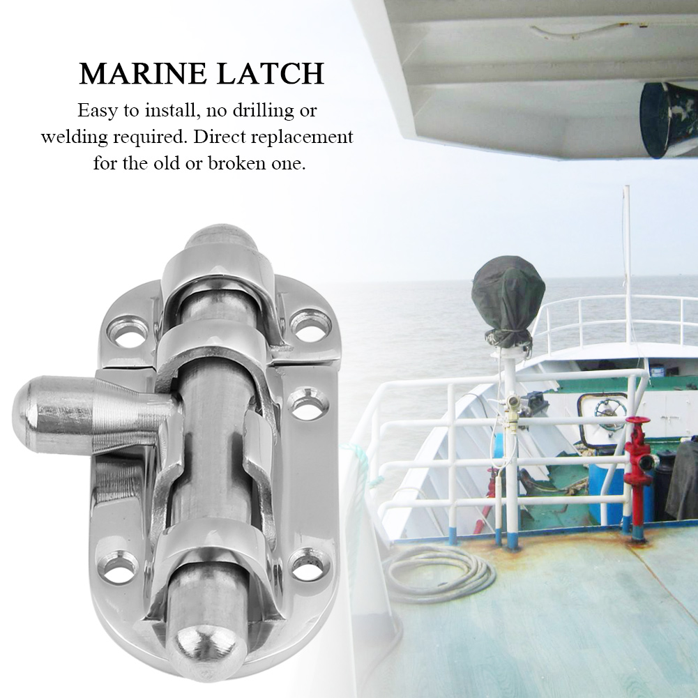 Marine-Qualität 316 Edelstahl  – Barrel Bolt Slide Bewertung und Preis