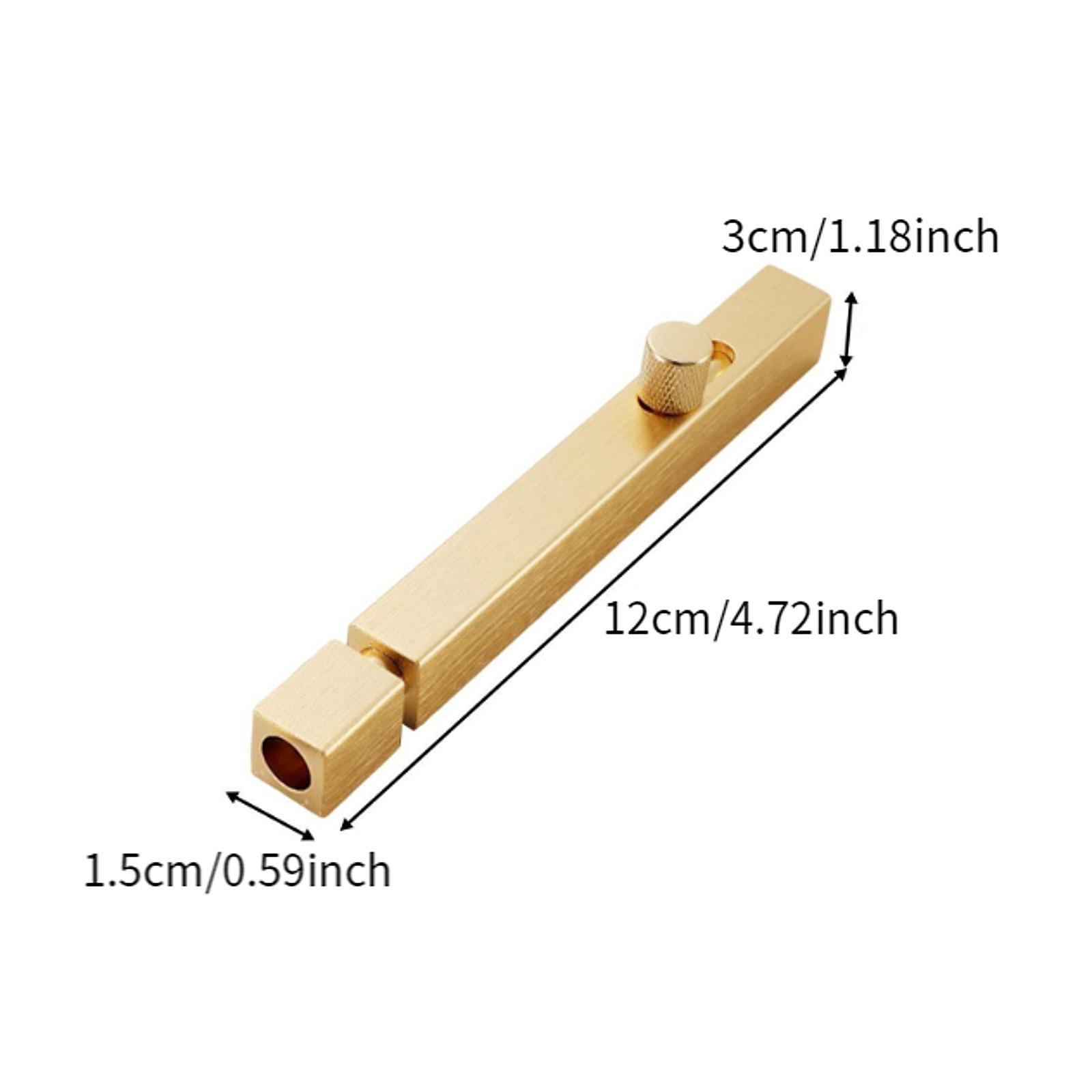 Zylinderschloss-Türriegel aus  – Barrel Bolt Slide Bewertung und Preis