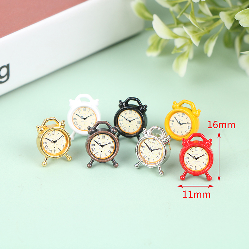 1PC Maßstab 1:12 Wecker Puppe  – Home Furniture & Hardware Trading Bewertung und Preis