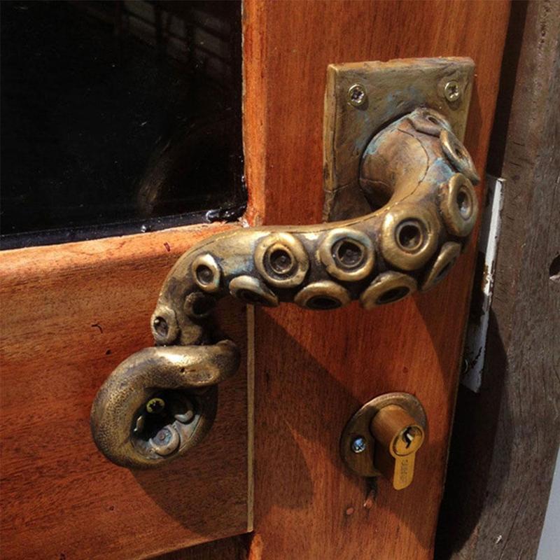 Vintage Octopus Tür knauf Tier – Vintage Furniture Hardware Pulls Bewertung und Preis