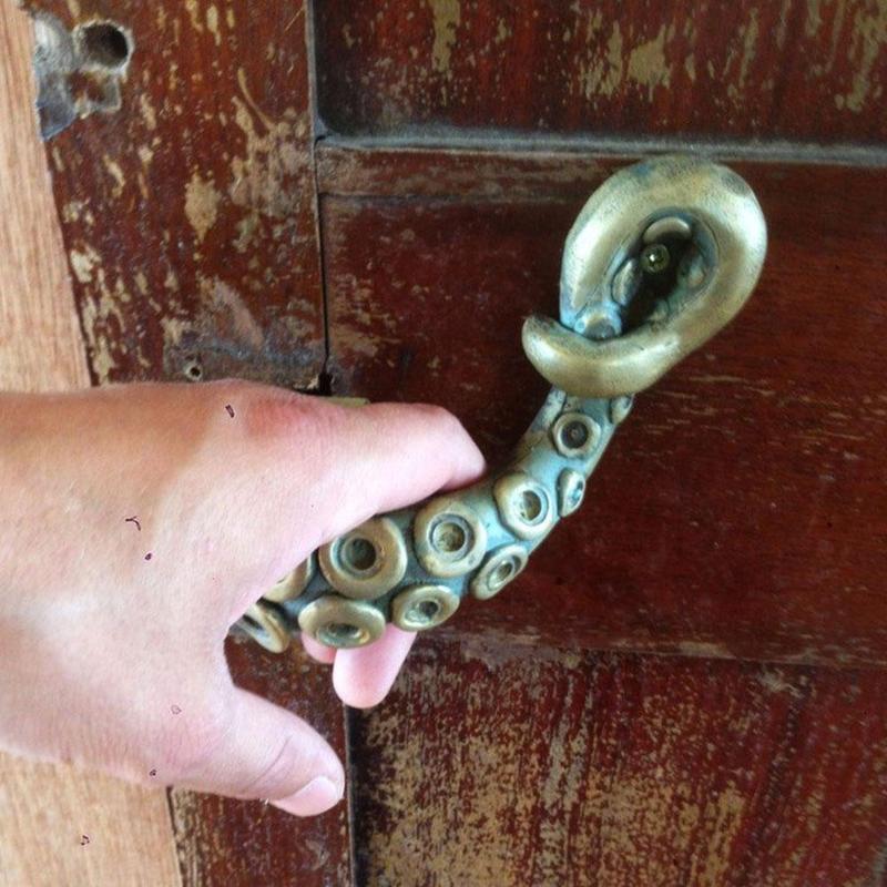 Vintage Octopus Tür knauf Tier – Vintage Furniture Hardware Pulls Bewertung und Preis