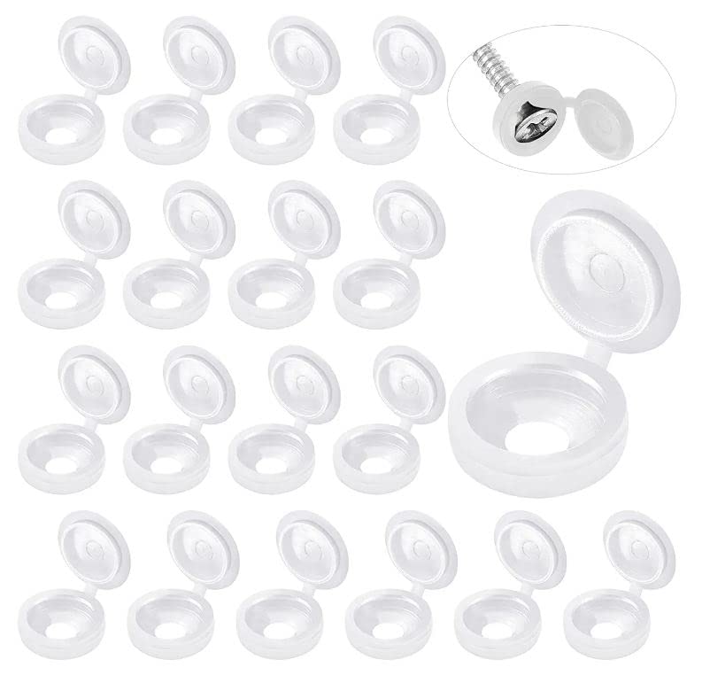 Weiß Klapp Kunststoff Schraube – Furniture Hardware Covers Bewertung und Preis