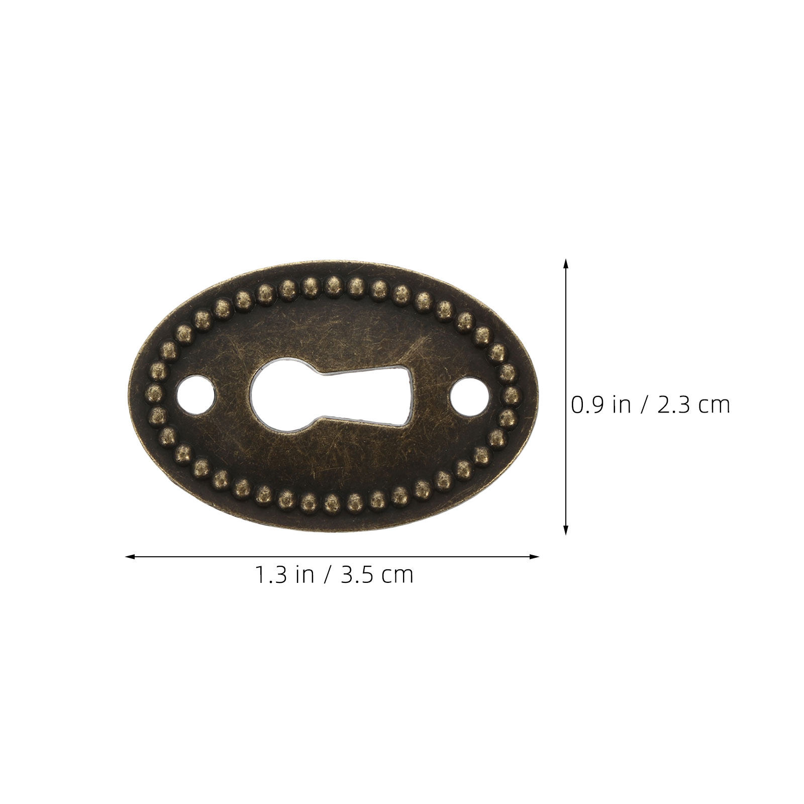 16 Stück Vintage Zinklegierung – Furniture Hardware Covers Bewertung und Preis