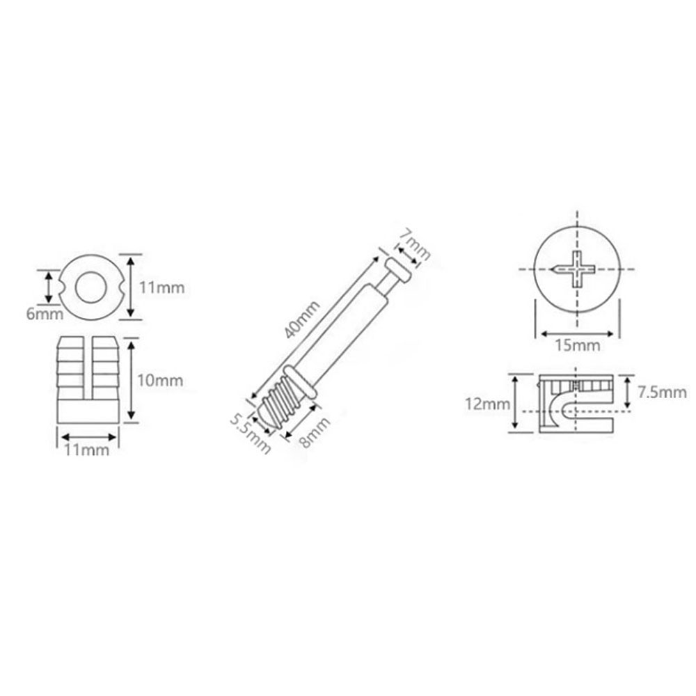 3-in-1 Dübel-Vorrichtung Schra – Cam Lock Nut Bewertung und Preis
