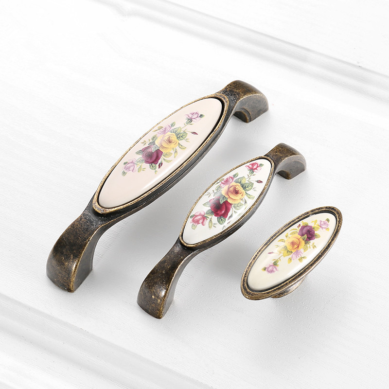 Vintage Keramikgriff Schrankkn – Vintage Furniture Hardware Pulls Bewertung und Preis