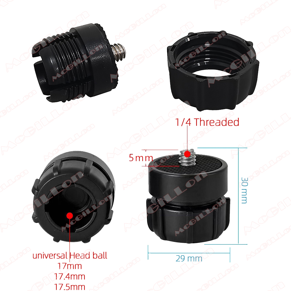 17 mm Kugelbefestigungsclip, M – Cam Lock Nut Bewertung und Preis