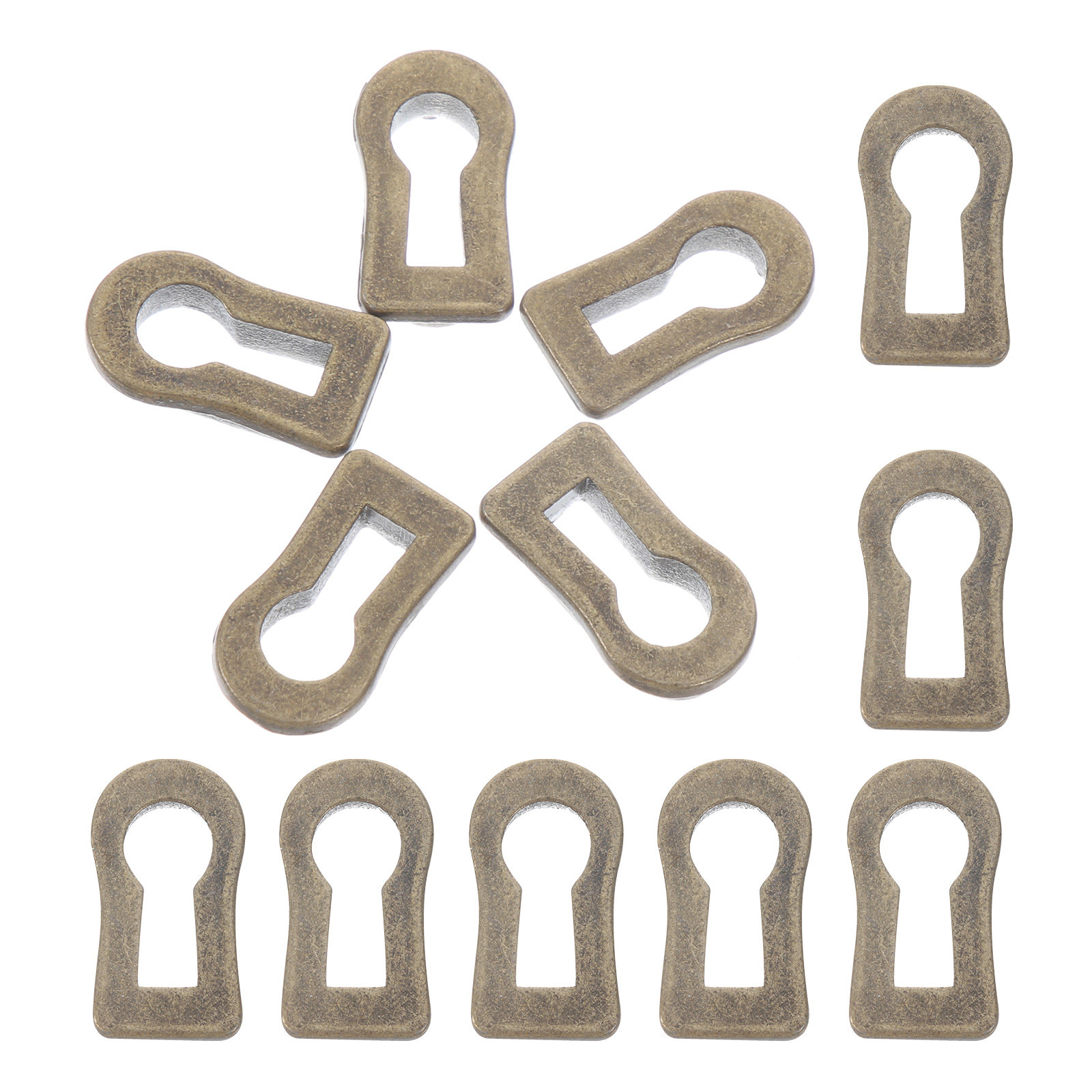 12 Stück Zinklegierung Ovale S – Furniture Hardware Covers Bewertung und Preis