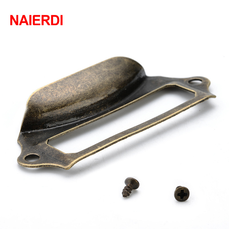 NAIERDI 5 stücke Antike Messin – Furniture Hardware Names Bewertung und Preis