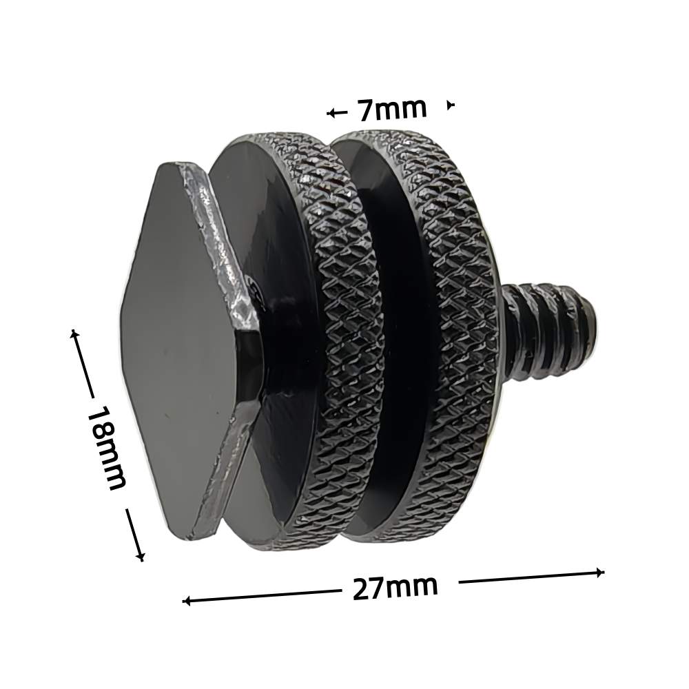 1/4 Zoll Blitzschuh-Handyhalte – Cam Lock Nut Bewertung und Preis