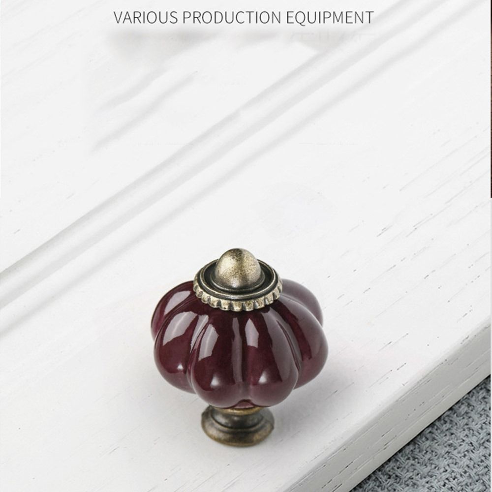 Einfacher Einloch-Keramik-Kürb – Furniture Hardware Supply Bewertung und Preis