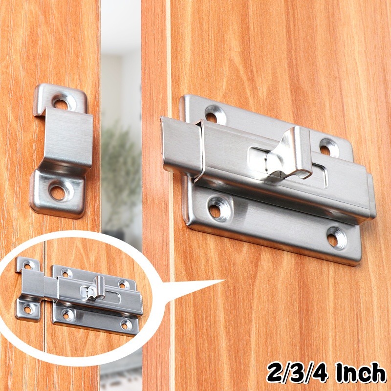 2/3/4 Zoll Edelstahl-Türriegel – Barrel Bolt Slide Bewertung und Preis